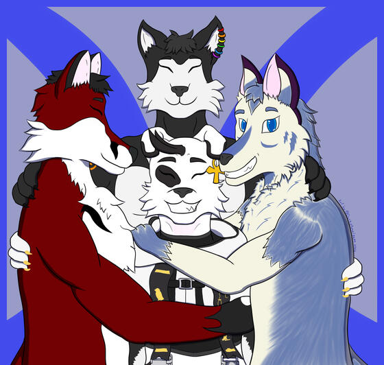 Slary 4 person Half body